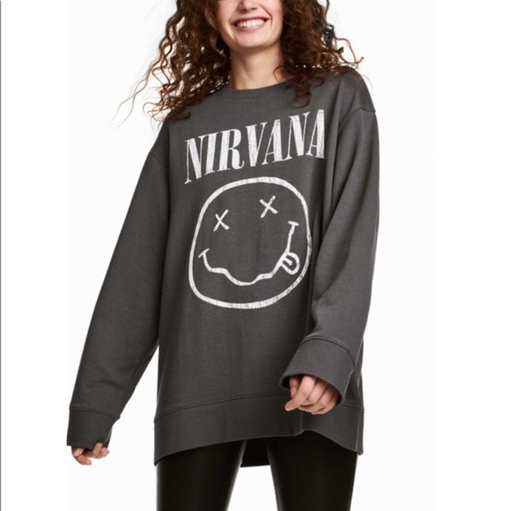 Oversized Nirvana Sweatshirt